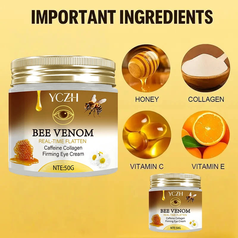 Instant Lifting Bee Venom Eye Cream - Contains Bee Venom, Intensely Moisturizing and Refreshing, Reduces Wrinkles and Dark Circles, Improves Signs of Aging Such as Sagging and Dullness Instant Lifting Bee Venom Eye Cream - Contains Bee Venom, Intensely Moisturizing and Refreshing, Reduces Wrinkles and Dark Circles, Improves Signs of Aging Such as Sagging and Dullness