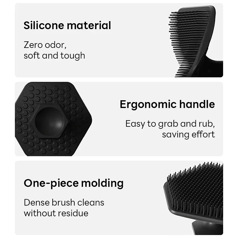 Silicone Facial Cleaning Brush Scrubber Miniature Face Deep Clean Shave Massage for man Face Scrub Brush Face Cleaning Tools Silicone Facial Cleaning Brush Scrubber Miniature Face Deep Clean Shave Massage for man Face Scrub Brush Face Cleaning Tools