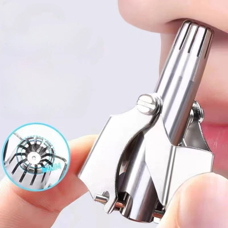 Nose hair trimmer for men, manual stainless steel full body wash nose hair trimmer for women, nose hole hair trimmer scissors Nose hair trimmer for men, manual stainless steel full body wash nose hair trimmer for women, nose hole hair trimmer scissors