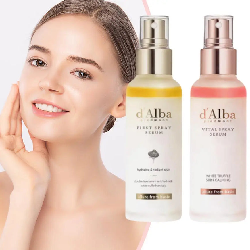 D'Alba White Truffle Aromatic Spray Serum PA++++ Sun Protection Cream SPF50+ Sunscreen Initial Mist Face Moisturizer Skin Care