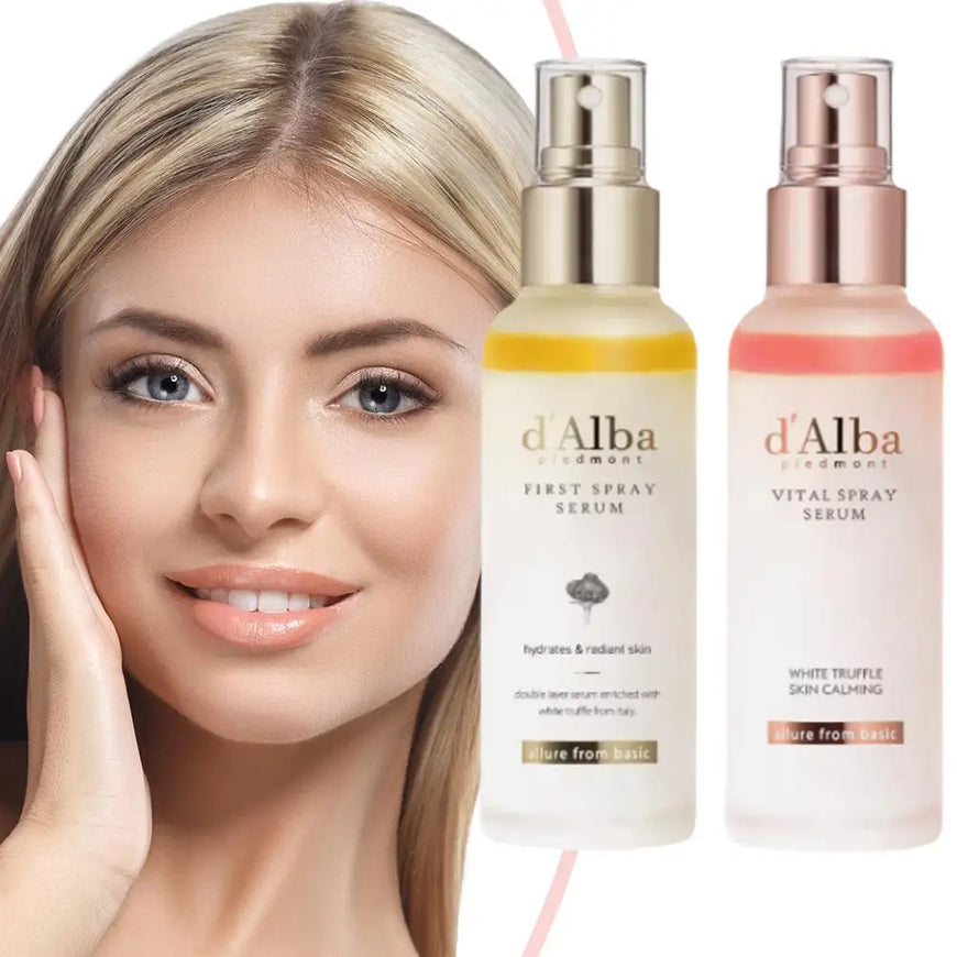 D'Alba White Truffle Aromatic Spray Serum PA++++ Sun Protection Cream SPF50+ Sunscreen Initial Mist Face Moisturizer Skin Care