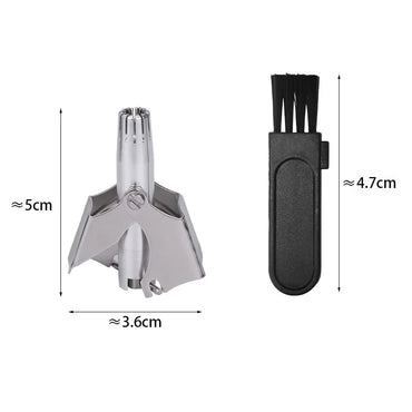 Nose hair trimmer for men, manual stainless steel full body wash nose hair trimmer for women, nose hole hair trimmer scissors