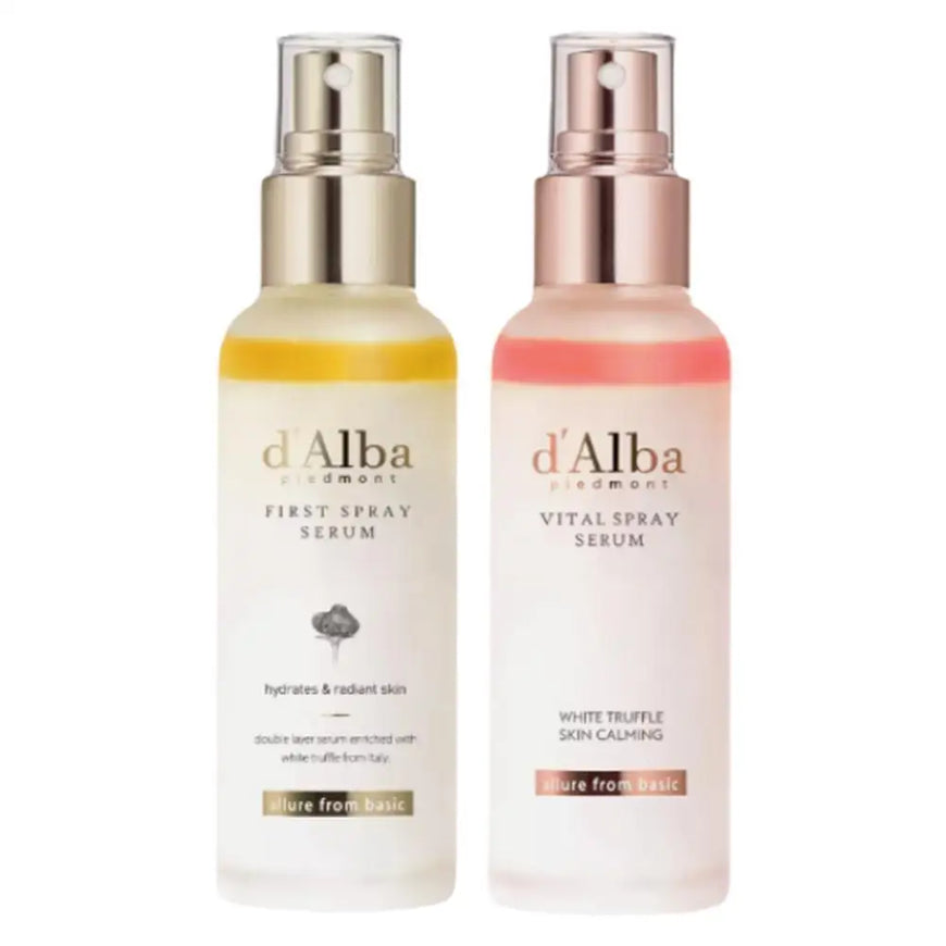 D'Alba White Truffle Aromatic Spray Serum PA++++ Sun Protection Cream SPF50+ Sunscreen Initial Mist Face Moisturizer Skin Care