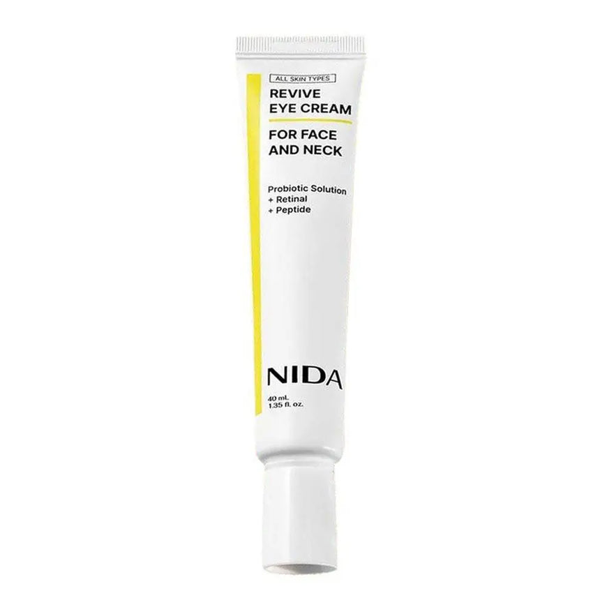 NIDA Retinol Revitalizing Eye Cream Nourishes Moisturizes Brightens Firms Reduces Fine Lines Peptide Complex Anti-wrinkle Cream