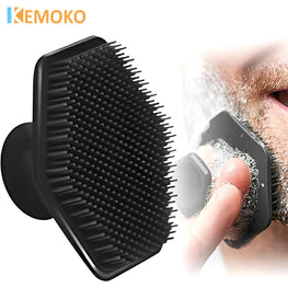 Silicone Facial Cleaning Brush Scrubber Miniature Face Deep Clean Shave Massage for man Face Scrub Brush Face Cleaning Tools