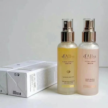D'Alba White Truffle Aromatic Spray Serum Initial Mist Face Moisturizer SPF50+ Sunscreen PA++++ Sun Protection Cream Skin Care