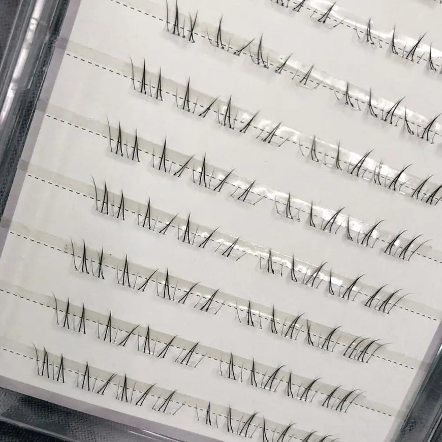 New Large Capacity Individual False Eyelashes Glue-free Natural New Chinese-style Lower Eyelashes Lash Extensions Eye DIY Makeup